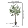 Mediterranean Artificial Olive Tree  HighEnd Lifelike Faux Indoor Greenery 11