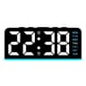 Modern Digital LED Desktop Alarm Clock  Smart Night Light With Climate Monitor 8