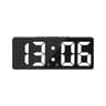 Acrylic Mirror Digital Alarm Clock  Smart Voice Control  Intelligent Night Mode 12