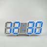3D LED Digital Alarm Clock  Modern Wall  Desktop Timepiece 10