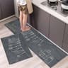UltraSoft Washable Kitchen  Hallway Runner  AntiSlip Bedside Area Rug  Entrance Doormat For Modern  18