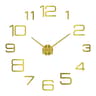 Modern DIY Large Wall Clock  3D Acrylic Mirror Sticker Clock  Quartz Movement For Fashionable Livin 9