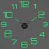 Modern DIY Large Wall Clock  3D Acrylic Mirror Sticker Clock  Quartz Movement For Fashionable Livin 10
