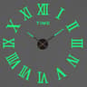 Modern DIY Large Wall Clock  3D Acrylic Mirror Sticker Clock  Quartz Movement For Fashionable Livin 14