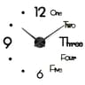 Modern DIY Large Wall Clock  3D Acrylic Mirror Sticker Clock  Quartz Movement For Fashionable Livin 15
