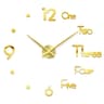 Modern DIY Large Wall Clock  3D Acrylic Mirror Sticker Clock  Quartz Movement For Fashionable Livin 17