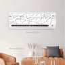3D Vision Geometric Air Conditioner Decals  Modern Abstract Home Panel Stickers 15