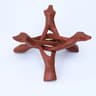 Polished Natural Paua Abalone Shell  Sage Smudge Kit With Tripod Stand For Spiritual Cleansing  Hom 7