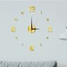 3D DIY Silent Wall Clock  Modern Simple PunchFree Wall Sticker Clock For Home  Office 6