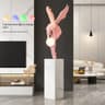 Luminous Wing Figure Model Sculpture  Large Nordic Style Resin Statue  Modern Living Room Luxury Or 4
