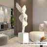Luminous Wing Figure Model Sculpture  Large Nordic Style Resin Statue  Modern Living Room Luxury Or 6