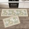 Botanical Garden ExtraThick Absorbent Rug  NonSlip AntiFatigue Kitchen  Bathroom Mat Collection 6