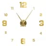 3D Luminous DIY Frameless Wall Clock  Modern Silent Digital Clock Wall Stickers For Home  Office De 10