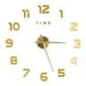 3D Luminous DIY Frameless Wall Clock  Modern Silent Digital Clock Wall Stickers For Home  Office De 14