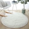 UltraSoft Fluffy Round Plush Rug 9