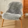 Textile Narrative Sculpture  HighDefinition Faux Sheepskin Architectural Ornament 10
