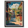 Ancient Pine Tree Wall Art  Japanese Zen Plant Decor  Oriental Nature Poster  Calm Forest Canvas Pa 24