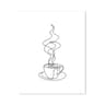 Coffee Guide Poster  Modern Cafe Shop Menu Prints  Nordic Coffee Culture Canvas Painting For Kitche 17
