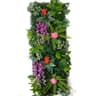 Artificial Meadow Flower Wall  16x47 In Lush Green Grass Panel  Floral Backdrop For Wedding Window  15
