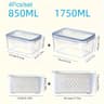 Fridge Food Storage Container Set  Fresh Produce Saver With Strainer  Lids  Vegetable Fruit And Mea 7