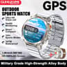 GPS Map Navigation Smart Watch  AMOLED Screen 3ATM Waterproof  Compass  Pro Mens  Womens NFC BT Cal 21