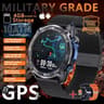 TRex 3 Pro GPS Smart Watch  1000mAh Battery 4GB Offline Maps  10ATM  Military Grade Outdoor Sport W 10