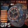 TRex 3 Pro GPS Smart Watch  1000mAh Battery 4GB Offline Maps  10ATM  Military Grade Outdoor Sport W 8