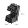 ATX GPU 180Degree Power Adapter  Angled Steering Connector For Desktop Video Cards  Cable Managemen 7