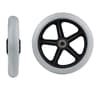 Wheelchair Front Castor Wheels  HeavyDuty Solid Tire Replacement  HighYield Logistical Interaction  15