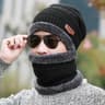 2in1 Thermal Fleece Beanie  Neck Gaiter Set 7