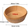 Grade NonStick Air Fryer Paper Liners 8