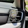 Crown Diamond Rhinestone Bear Car Air Freshener Clip 16