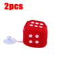 Classic Plush Velvet Hanging Car Dices 9