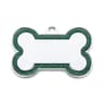 Custom DoubleSided Glitter Pet ID Tag  Personalized AntiLost Bone Pendant For Dogs  Cats 7