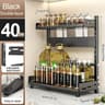 3Tier Kitchen Spice Management System  Industrial HighLoad Countertop  Cabinet Storage Rack 9