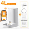 4L Smart Automatic Pet Feeder With WiFi App  Manual Control 9