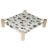 Elevated Wood Frame Breathable Pet Hammock 14