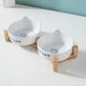 NonSlip Ceramic Double Feeding Station 6