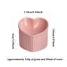 Slanted Elevated Ceramic Cat Bowl With Stand 6