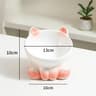 Ergonomic Diagonal Ceramic Pet Bowl 11