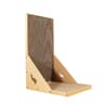 LShaped Vertical Wood Frame Cat Scratcher And Sofa Protector 8