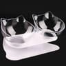 Ergonomic NonSlip Double Cat Feeding Station 7