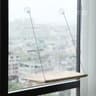 SpaceSaving Elevated Window Hammock  Sun Lounger 8