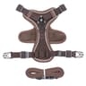 Adjustable Mesh Cat Vest Harness And Leash Set With Reflective Trim 9