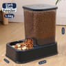Automatic GravityFed Pet Food And Water Dispenser Set 9