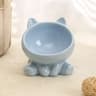 Ergonomic Elevated Ceramic Pet Bowl 8