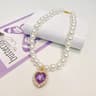 Exquisite Pearl Cat Necklace  Adjustable Luxury Jewelry Collar For Kittens  Small Pets 9