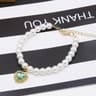 Exquisite Pearl Cat Necklace  Adjustable Luxury Jewelry Collar For Kittens  Small Pets 10