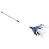 Spiral Feather Teaser Wand  Flexible Interactive Pounce  Chase Toy 7