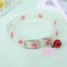 Luminous GlowintheDark Cat Collar  Adjustable Safety Necklace With Cute Footprint Charms 9